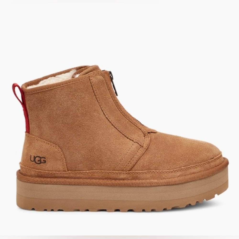 UGG Neumel Platform Zip Womens SZ 10